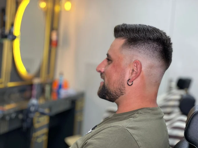 Skin Fade mit Bart