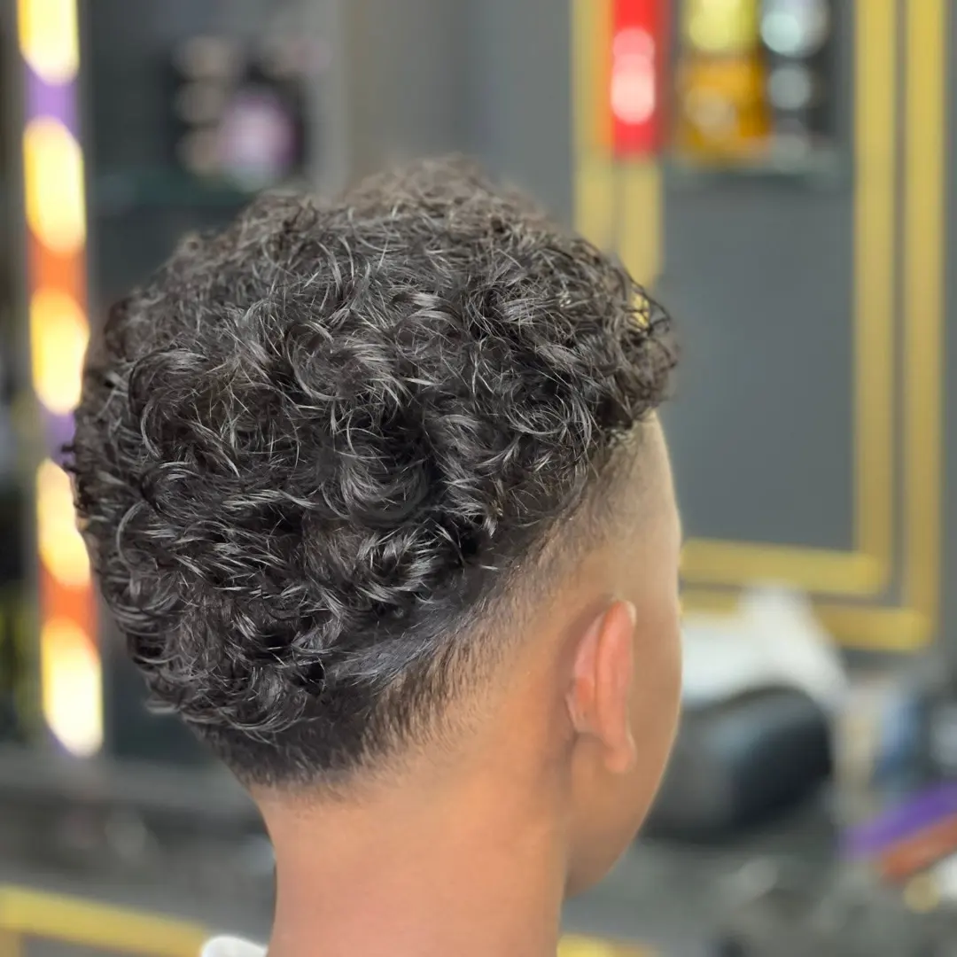 Curly Mullet